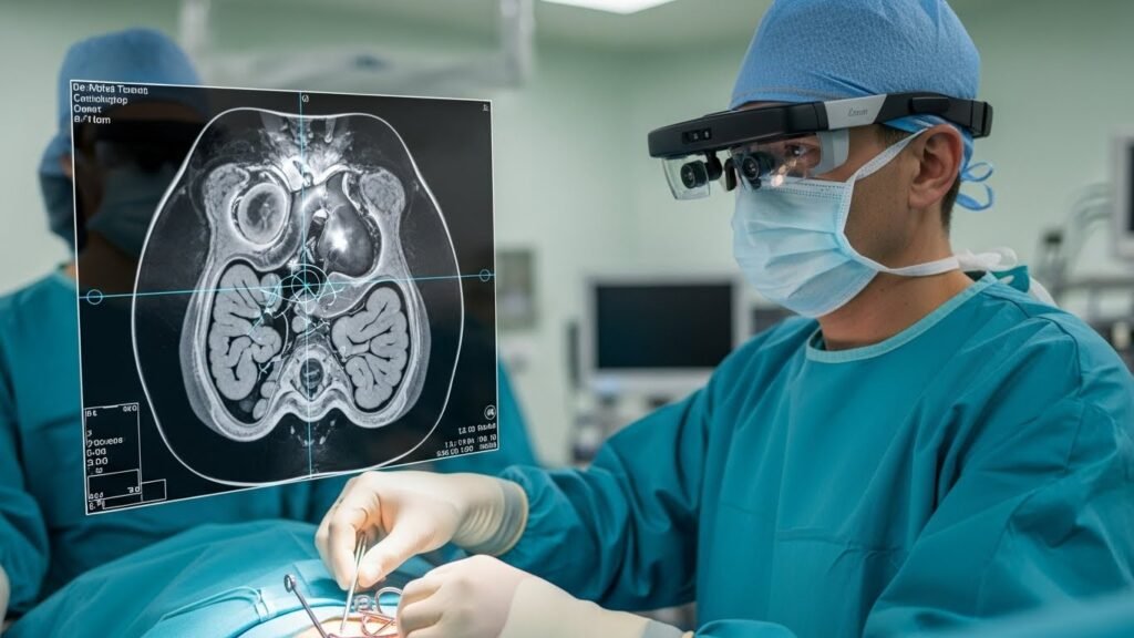AR for Surgical Planning Real-Time Visualization