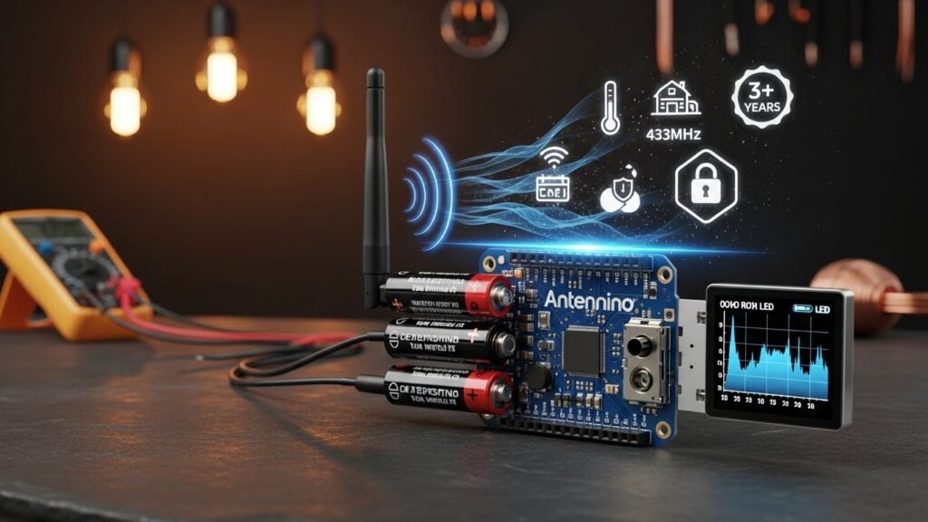 Antennino The Ultimate Low-Power Wireless Arduino Board