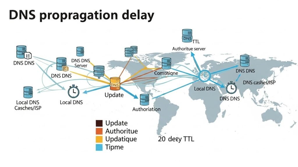 DNS Propagation and Time To Live (TTL) Keine Karriere