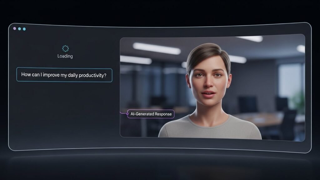 AI Avatar Customer Support.