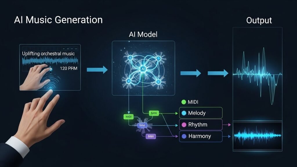 The Technological Foundation: Understanding How AI Generates Music
