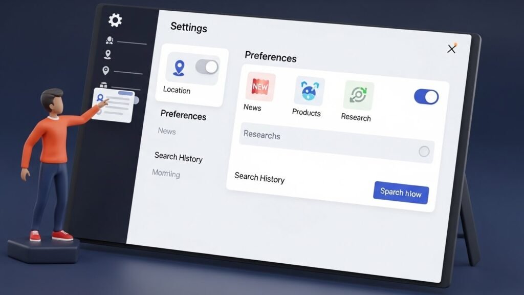 User Empowerment and Control in seekde