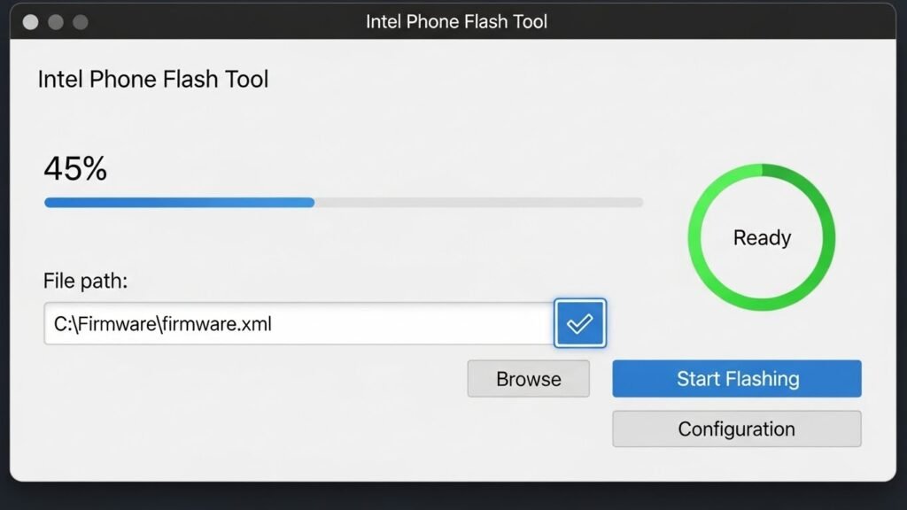Utilizing Intel Flashing Tools for ROM Restoration