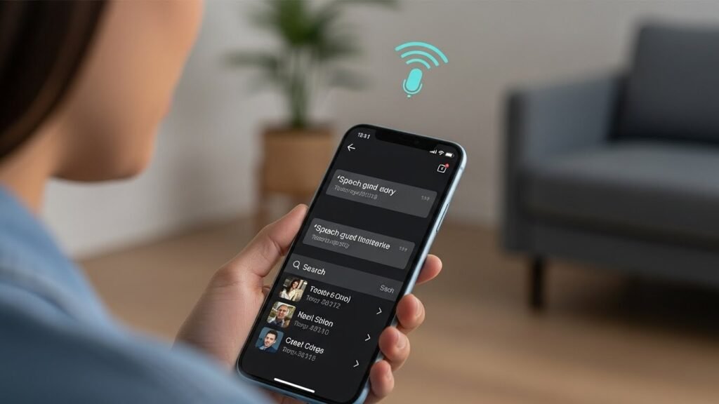 Voice Search Feature of seekde